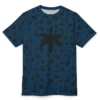 Brothers Woody Cannabis Leaf Print T-Shirt