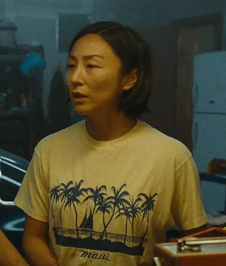 Greta Lee The Last House Maui Palm Tree T-Shirt