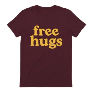 Trying Rafe Spall Free Hugs Tee
