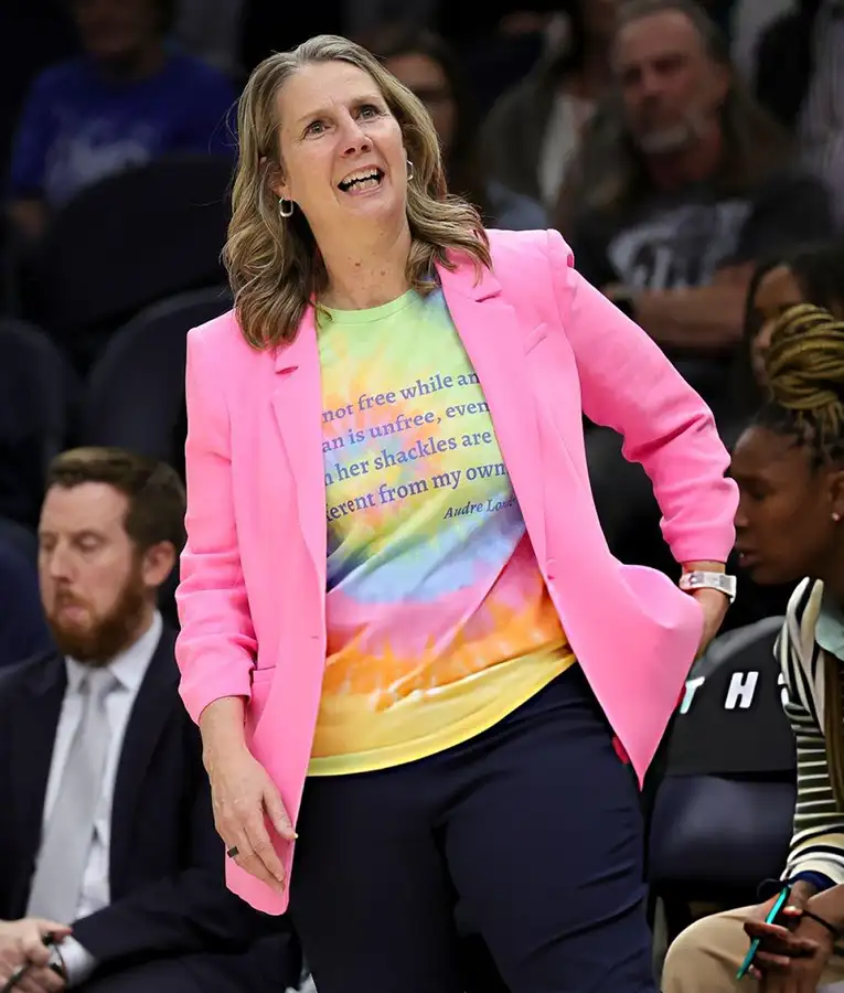 WNBA Minnesota Lynx Cheryl Reeve I Am Not Free While Any Woman Is Unfree T-Shirt