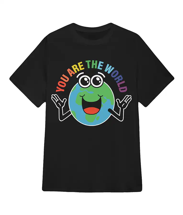 You Are The World Dua Lipa Tee