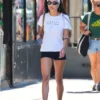 Zoë Kravitz Barneys New York Logo Shirt
