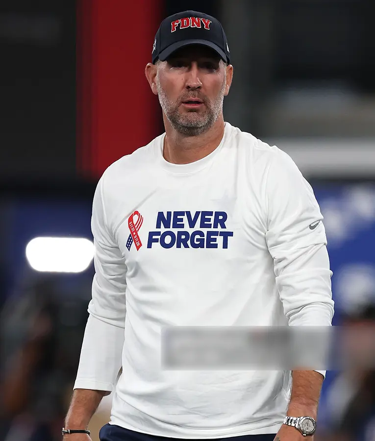 Brian Schottenheimer Dallas Cowboys Never Forget 9 11 T-Shirt