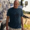 Brothers Woody Harrelson Cannabis Leaf Print T-Shirt