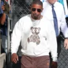Jamie Foxx Dripping Checkerboard Teddy Bear Sweatshirt