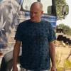 Leaf Printed Woody Harrelson T-Shirt Brothers