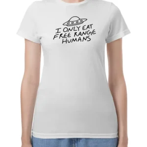 Oona Mei Yaffe Brothers 2026 I Only Eat Free Range Humans T-Shirt