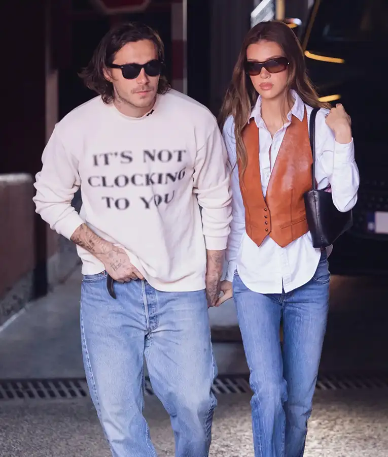 Brooklyn Beckham Its Not Clocking To You Sweatshirt