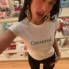 Dua Lipa Censored T-Shirt