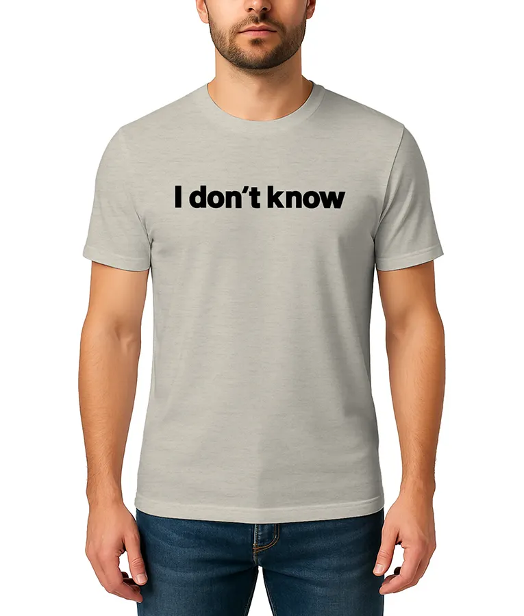 I Dont Know Aloysius Aiken T-Shirt RJ Decker
