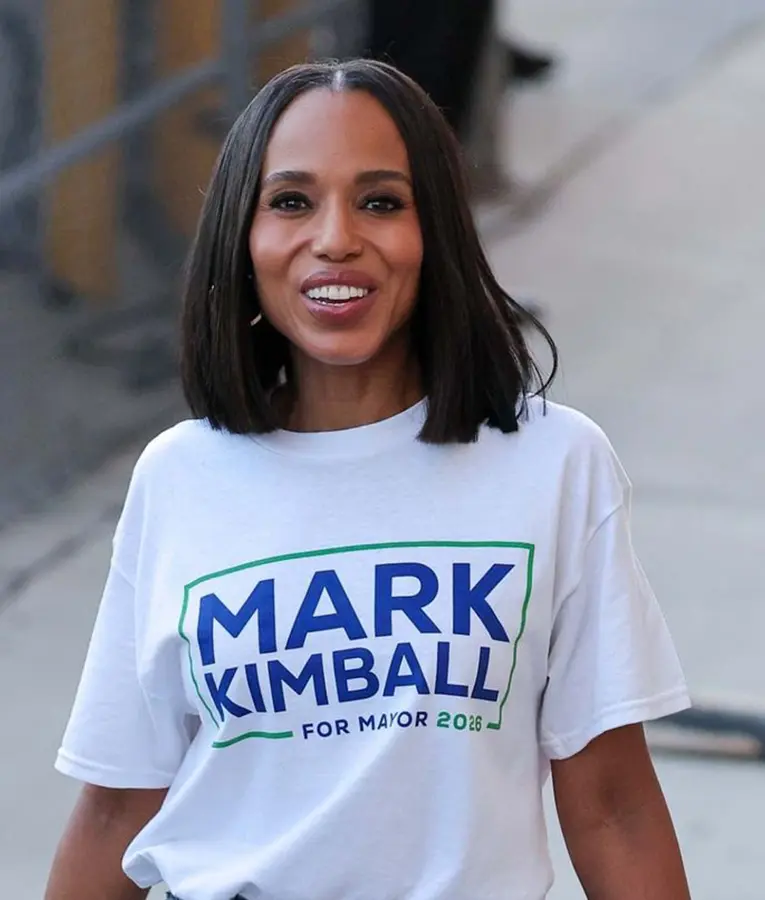 Mark Kimball for Mayor 2026 Kerry Washington T-Shirt