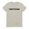 RJ Decker Aloysius I Dont Know T-Shirt