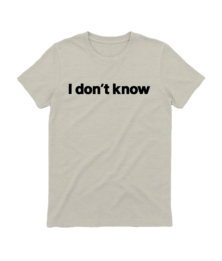 RJ Decker Aloysius I Dont Know T-Shirt